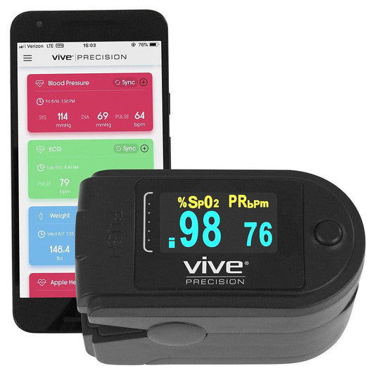 Pulse Oximeter made to be compatible with smart device.