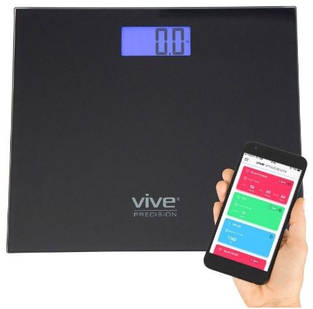 Bariatric scale that works with smart devices